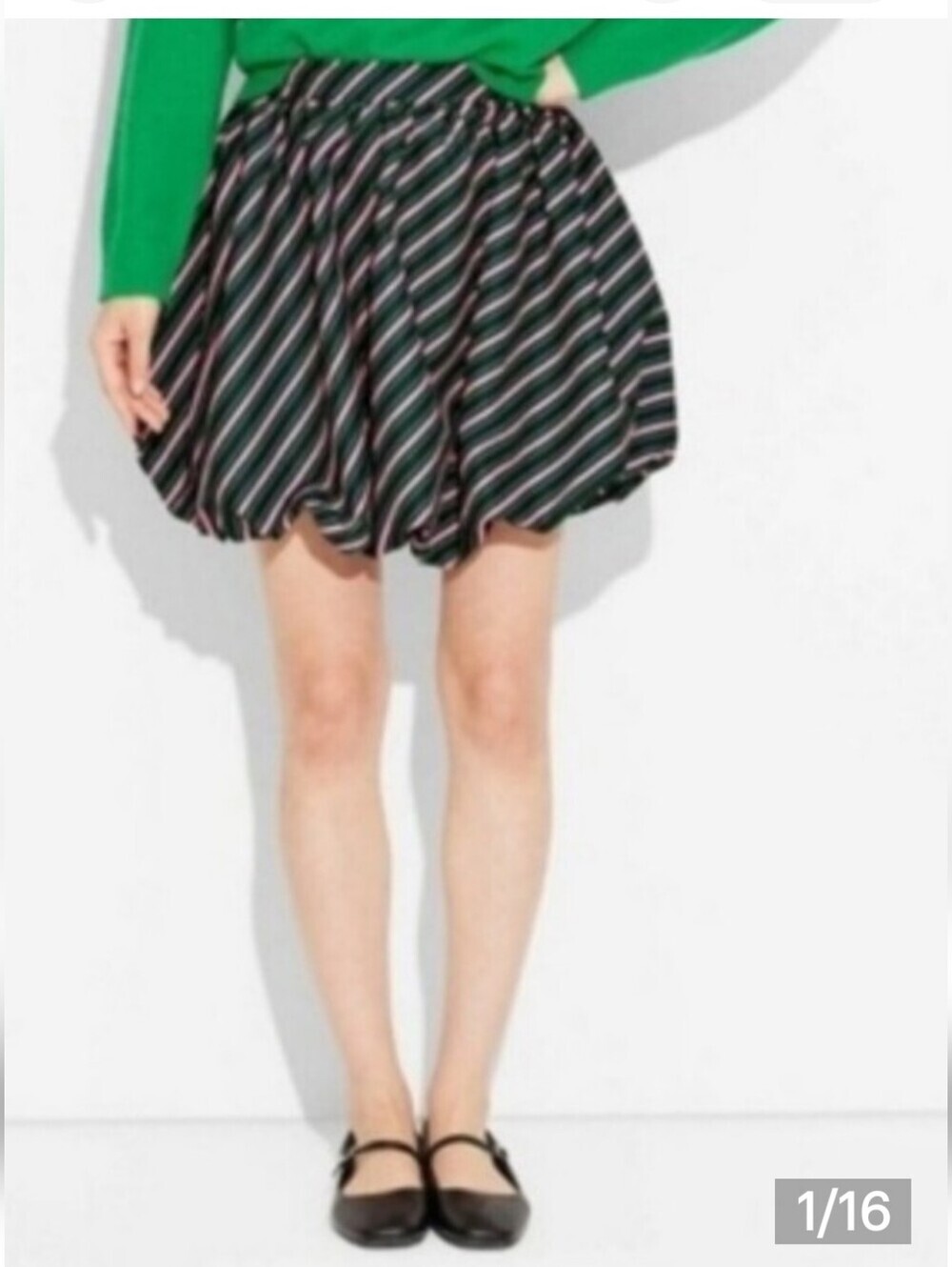 Womens Wicked Movie Striped Bubble Mini Skirt Paul Tazewell Pink - Size XXS